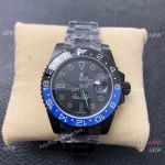 KS Factory Rolex GMT Master II Swiss ETA Black Blue Replica Watch with 2836 Movement